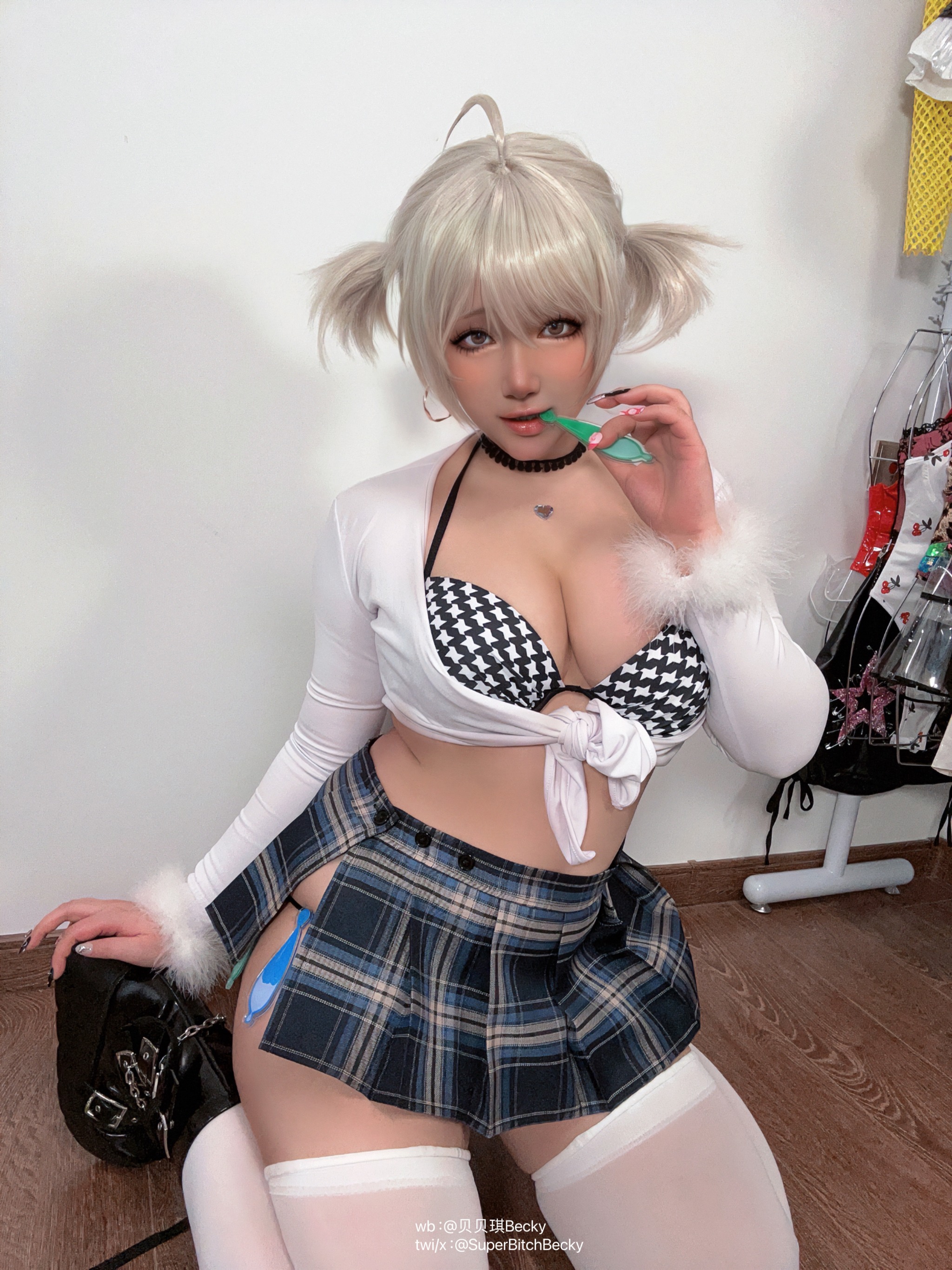 图片[1]-贝贝琪Becky – NO.004 辣妹 [50P]-XikXak